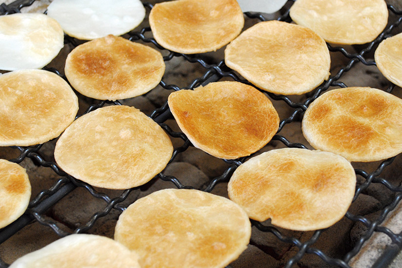 古代手焼 田子作煎餅