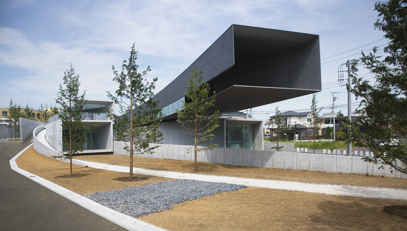 ホキ美術館の外観写真