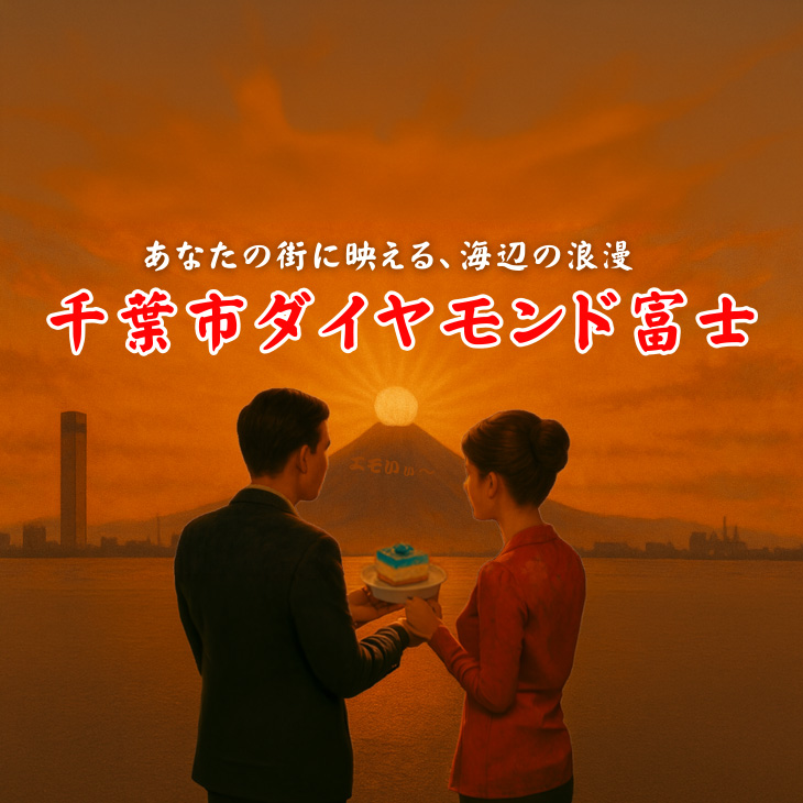 【2026年2月版】千葉Cityベイエリアからダイヤモンド富士を見てみよう